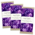 thumbnail image 1 of Little Feet Boutique by Fabric Editions, Inc., 100% Cotton Flannel, 36" x 42" Pre-Cut Fabric, Celestial, Constellation, Purple, 3 Piece, 1 of 4