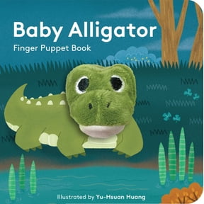 Pre-Owned Little Finger Puppet: Baby Alligator: Finger Puppet Book (Other)