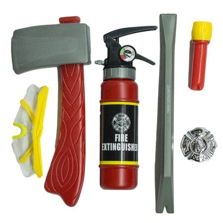 Little Firefighter 6 Piece Costume Accessory Kit