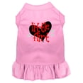 thumbnail image 1 of Dog Dress, Pet Dog  Cat Dress Screen Printed, "Little Flirt", 1 of 11