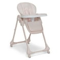 thumbnail image 1 of Little Folks by Delta Children 2-in-1 SlimFold High Chair for Babies and Toddlers, Pink, 1 of 18