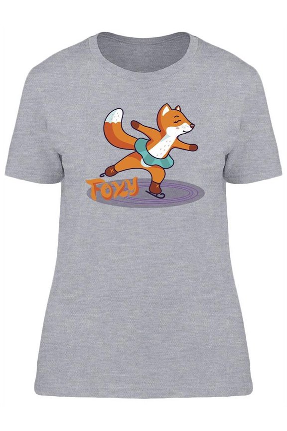 Little Fox On Ice T-Shirt Women -Image by Shutterstock, Female Small