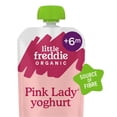 thumbnail image 1 of Little Freddie Organic Pink Lady Apple Yoghurt Baby Food Pouch 6+ Months 100g, British Import (Pack of 3), 1 of 3