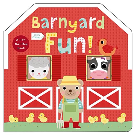 Pre-Owned Little Friends: Barnyard Fun!: A Lift-the-Flap Book, 9780312518417, 0312518412, Paperback, Ltf Brdbk edition