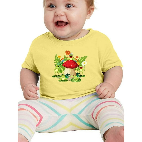 Little Frogs In Nature T-Shirt Infant -Image by Shutterstock, 18 Months