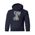 thumbnail image 1 of Little Funny Bear Koala Hoodie Juniors -Image by Shutterstock,  Medium, 1 of 4