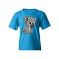 thumbnail image 1 of Little Funny Bear Koala T-Shirt Juniors -Image by Shutterstock,  x-Large, 1 of 4