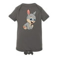 thumbnail image 1 of Little Funny Bunny Bodysuit Infant -Image by Shutterstock,  24 Months, 1 of 4