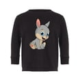 thumbnail image 1 of Little Funny Bunny Long Sleeve Toddler -Image by Shutterstock,  3 Toddler, 1 of 4