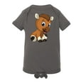 thumbnail image 1 of Little Funny Elk Bodysuit Infant -Image by Shutterstock,  6 Months, 1 of 4