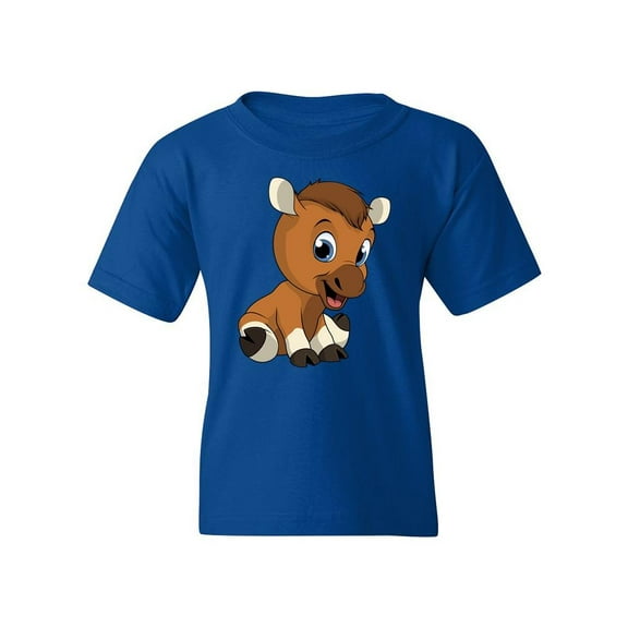 Little Funny Elk T-Shirt Juniors -Image by Shutterstock,  x-Small