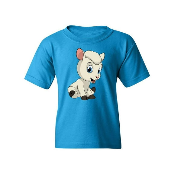 Little Funny Lamb T-Shirt Juniors -Image by Shutterstock,  x-Small