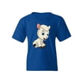 thumbnail image 1 of Little Funny Lamb T-Shirt Juniors -Image by Shutterstock,  x-Small, 1 of 4