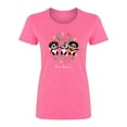 thumbnail image 1 of Little Funny Pandas Shaped T-Shirt Women -Image by Shutterstock, Female Large, 1 of 2
