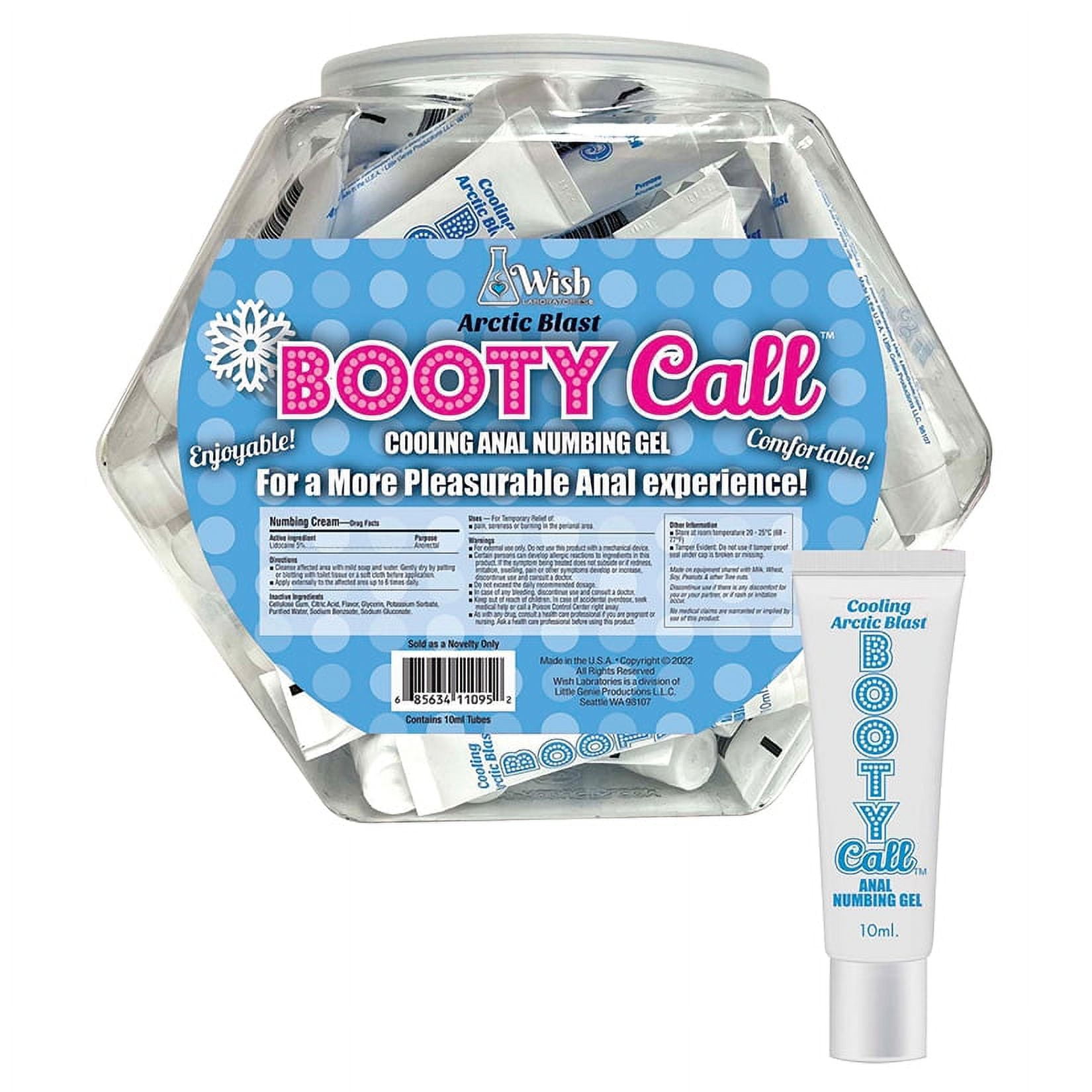 Little Genie Booty Call Anal Numbing Unisex Gel Sexual Lubricants