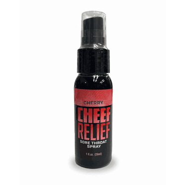 Little Genie Cheef Relief Throat Numbing Spray, Cherry Over-the-Counter Medicines