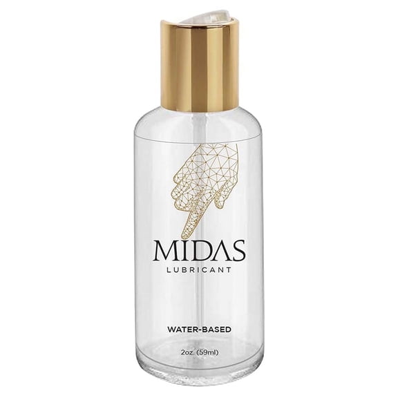 Little Genie Midas Water-Based Personal Lubricant, 2 oz