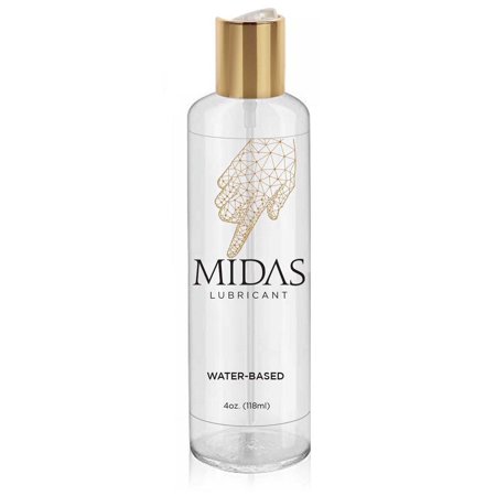 Little Genie Midas Water Based Personal Lubricant, 4 oz, Liquids