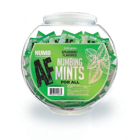 Little Genie Numb AF Mints Pop Display of 100 Pieces