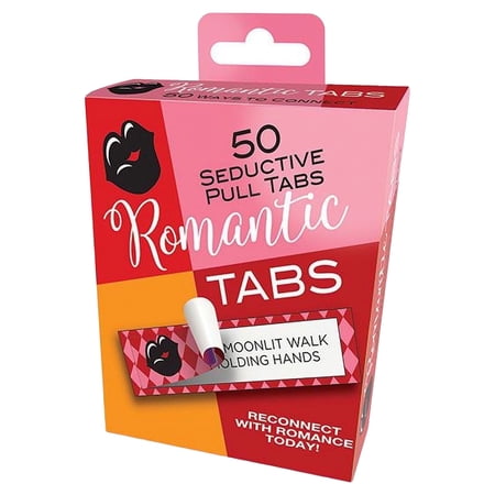 Little Genie Romantic Tabs 50 Seductive Pull Tabs Couple’s Board Game