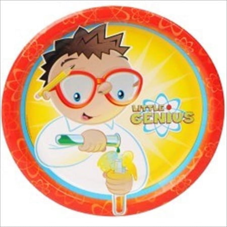 Little Genius Large Paper Plates (8ct)