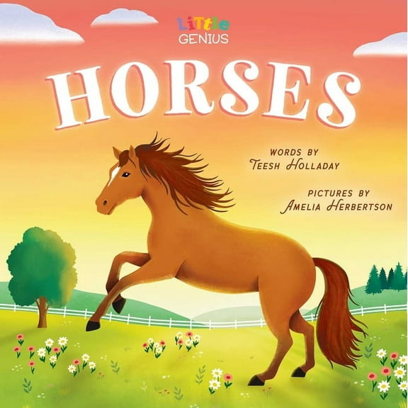 Little Genius Little Genius Horses, (Board Book)