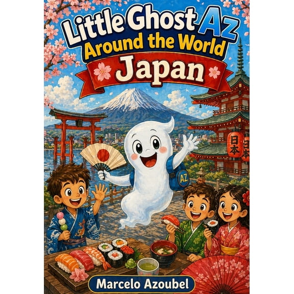 Little Ghost Az Around the World: Japan: An Amazing Adventure Full of Fun, Friends, and Discoveries!, (Paperback)