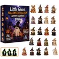 thumbnail image 1 of Little Ghost Halloween Advent Calendar 2026, 24 Collectible Mini Ghost Figurines With 3 Hidden Mystery Ghosts, LED Light Display Box Spooky Home Decor Gift, 1 of 11