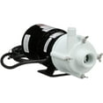 thumbnail image 1 of Little Giant 115 Volt, 1/12 HP, 750 GPH 3-MD-SC Semi-Corrosive Chemical Magnetic Drive Pump, 6-Foot Cord with Plug, Black/White, 581503, 1 of 6