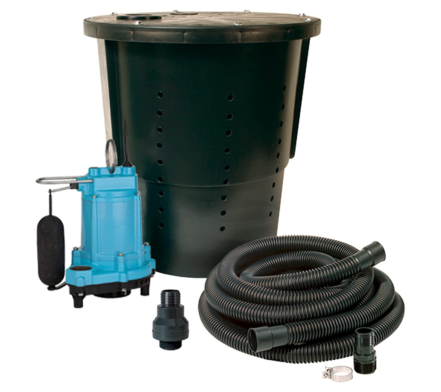 Little Giant 14940655 Model CS-SS 0.33 HP 115V Pre-Pack Crawl Space ...