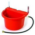 thumbnail image 1 of Little Giant FW16RED 4 Gal. Auto Float Controlled Waterer Livestock Water Trough, 1 of 6