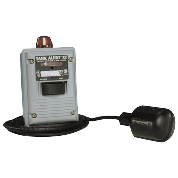 Little Giant 303HWXT 115 Volt Indoor/Outdoor High Water Alarm, Grey, 513273