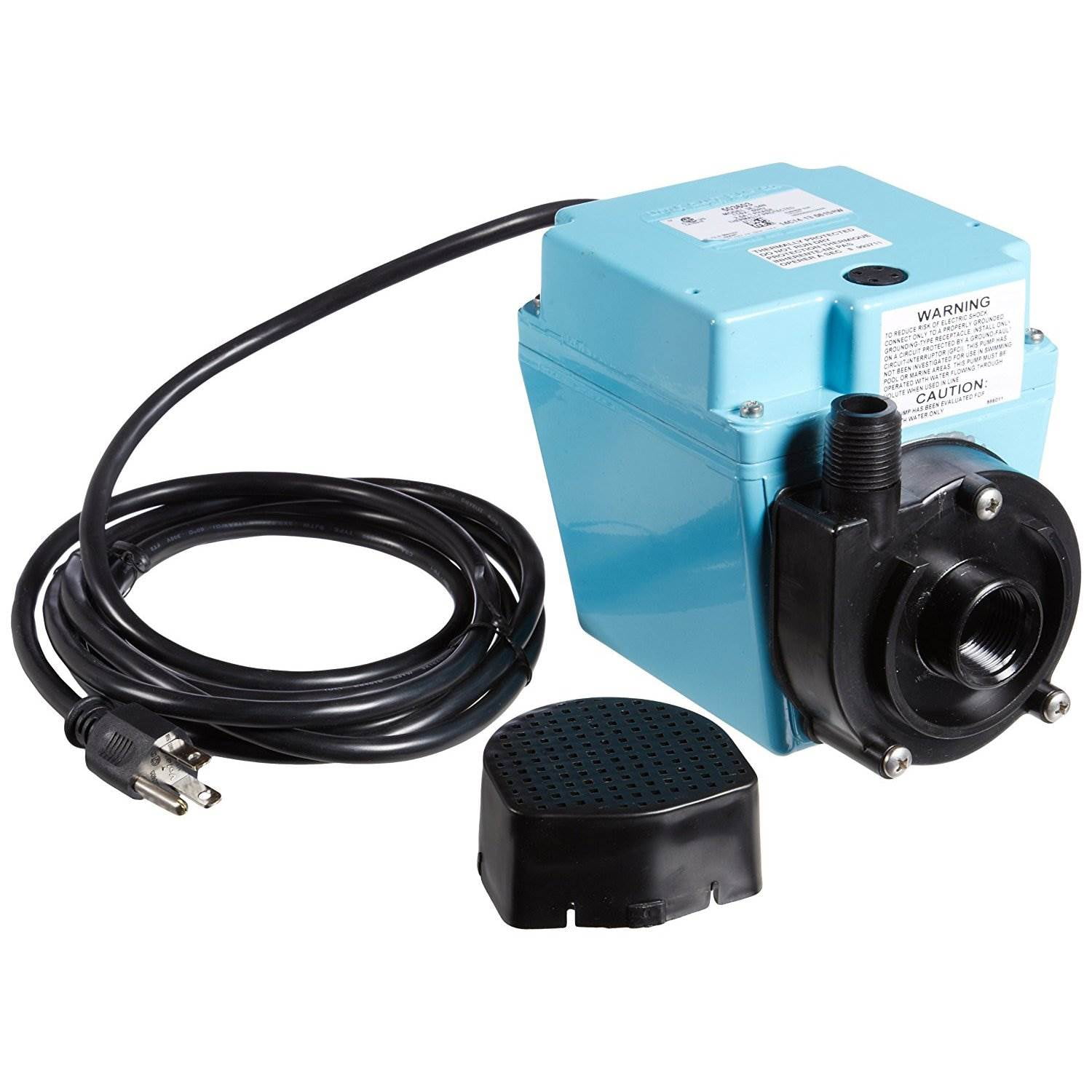 Compact Blue Aluminum Dual Purpose Submersible Pump