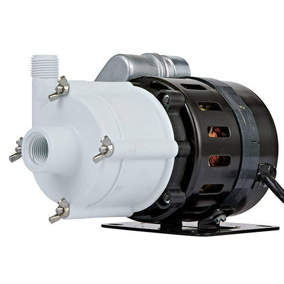 Little Giant 5-MD 1/8 HP 115-Volt, 905 GPH Magnetic Drive Pump, 6-Foot Power Cord, Black, 583002