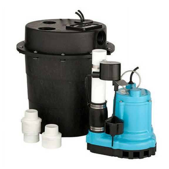 Little Giant 509268 80 GPM 115V Drainosaur Wastewater Removal System