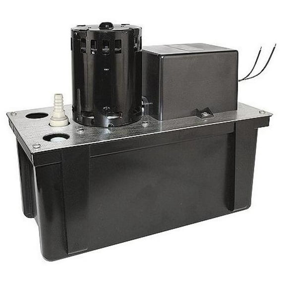 Little Giant 553211, Model VCL-24ULS, Automatic Condensate Removal Pump w/ Safety Switch, 1/18 HP, 230v, 270 GPH