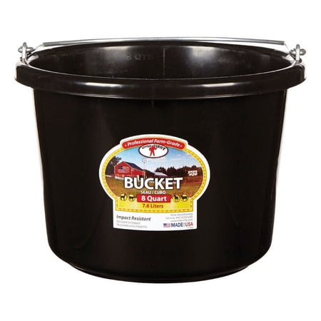 Little Giant 8 qt Bucket Black