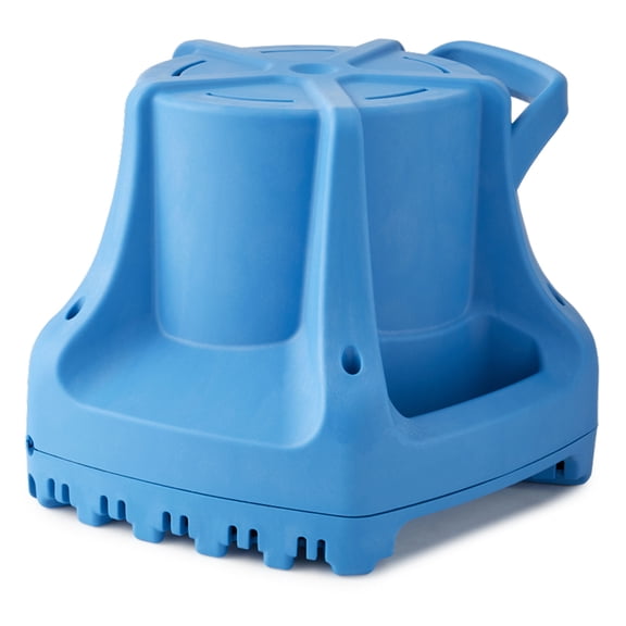 Little Giant APCP-1700 115-Volt, 1/3 HP, 1745 GPH, Automatic, Submersible, Swimming Pool Cover Pump with 25-Ft. Cord, Light Blue, 577301
