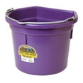 thumbnail image 1 of Little Giant All Purpose Heavy Duty Flat Back 22 Qt Plastic Bucket, Purple, 1 of 4