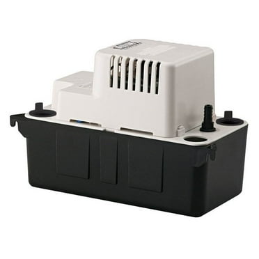 Little Giant Automatic Condensate Removal Pump, 6-Foot Cord, 1/50 Hp, 1.0 Amp, 65 Gph, 4.8 Lbs. (Safety Switch Not Included)