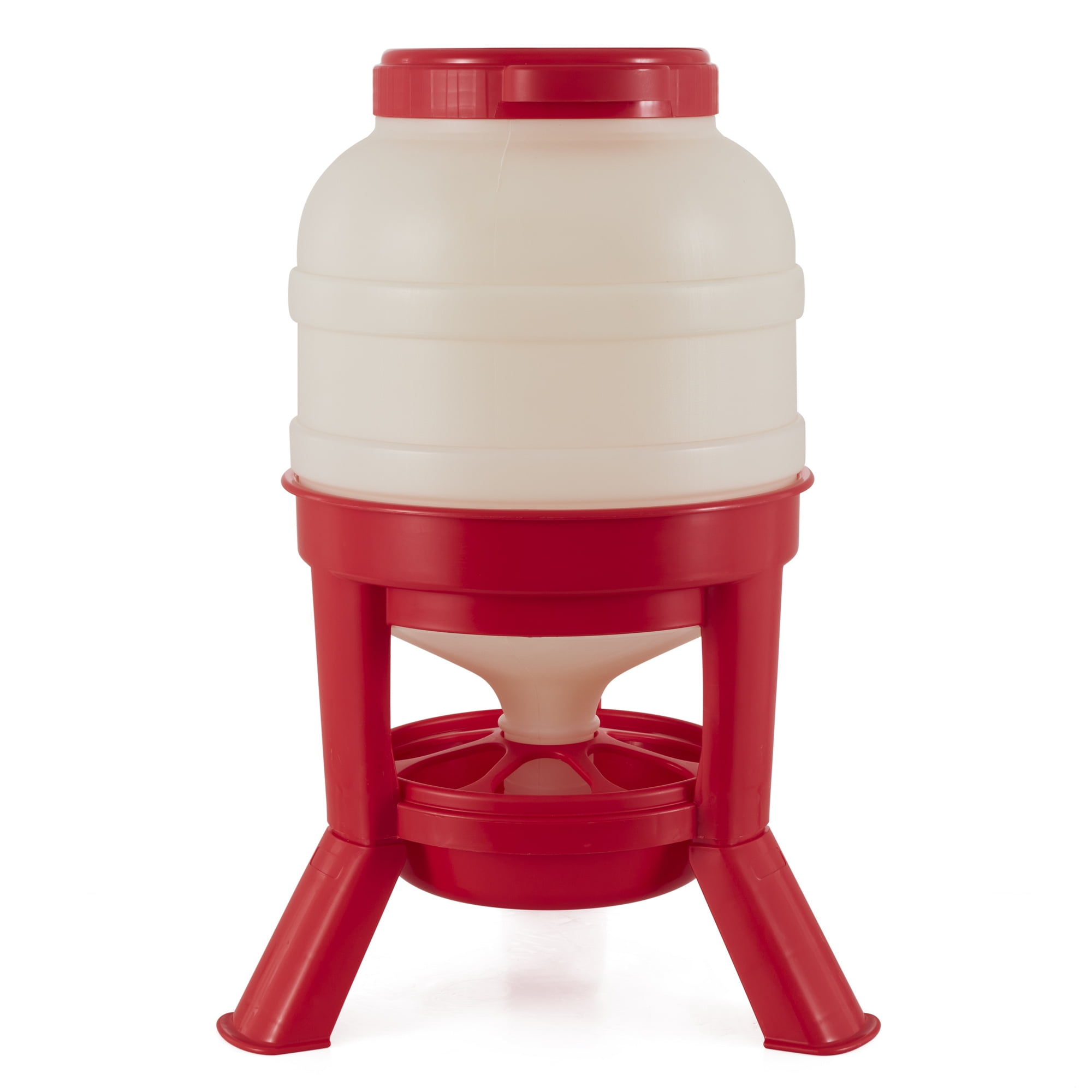 MILLER Little Giant DOMEFDR45 45 Pound Feed Heavy Duty Poultry Chicken Gravity Feeder