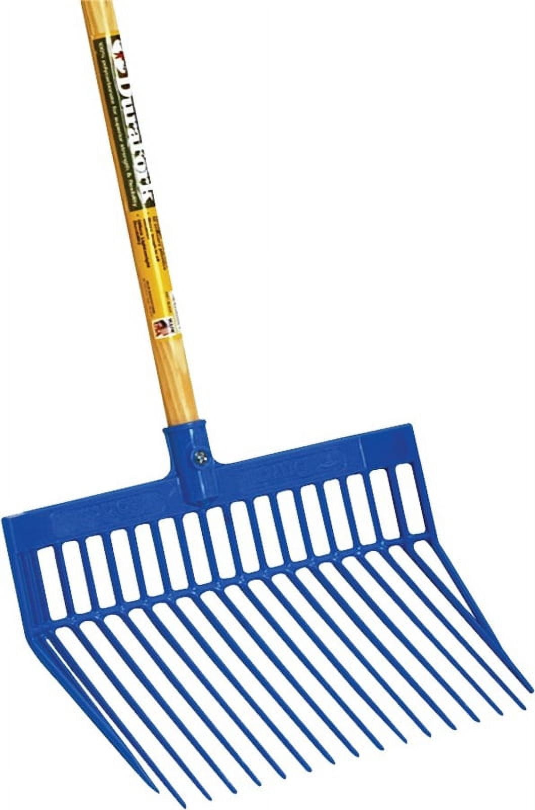 Blue Plastic Durafork Miller Mfg Co Long Handle Forks PDF1BLUE 084369000338