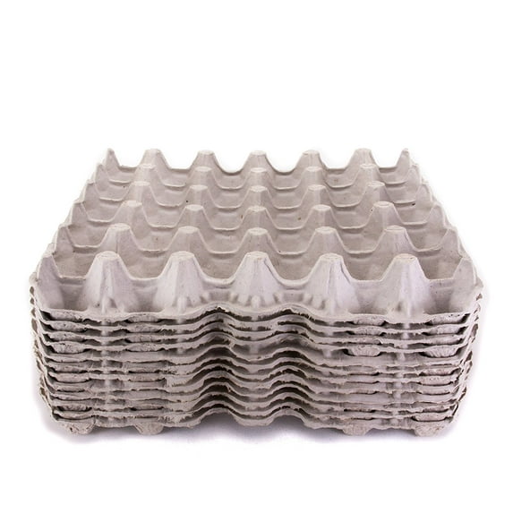 Little Giant Egg Flats for Small to Extra-Large Sized Eggs (30 Eggs per flat; Pack of 6 Flats)
