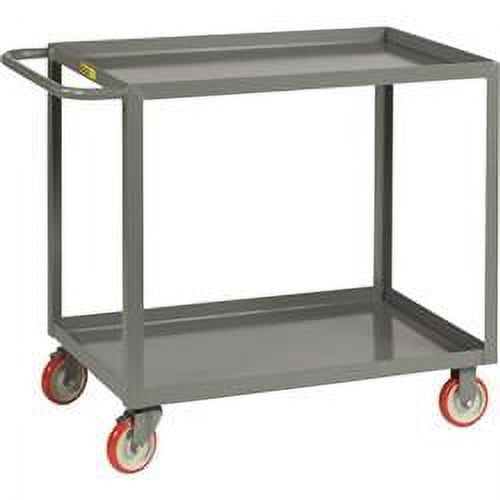 Little Giant Hand Truck 143148 2-Shelf Service Cart - 1000 lbs Capacity - 24 x 36 inch - Model No. LGL-2436-BRK