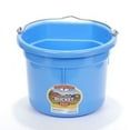 thumbnail image 1 of Little Giant Heavy Duty 8 Quart Flat Back Plastic Bucket with Metal Handle, 1 of 8