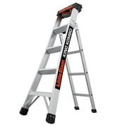 Little Giant King Kombo 5'-8' Aluminum 3-in-1 Combo Ladder, Type 1A - 300 lbs. Rated, 11 ft. 4 in. Reach
