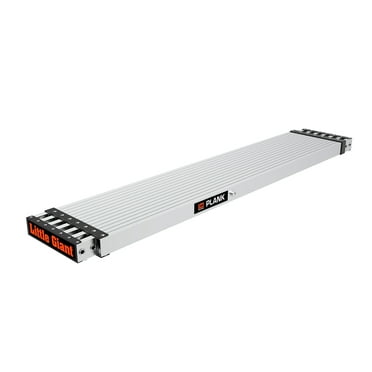Little Giant Ladder Systems Adjustable Plank, 6'-9' Model, 500 lbs. Rated, Aluminum Ladder Accessory
