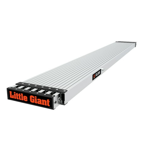 Little Giant Ladder Systems Adjustable Plank, 9'-15' Model, 500 lbs. Rated, Aluminum Ladder Accessory