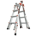 thumbnail image 1 of Little Giant Ladder Systems M17 with Leg Levelers Multi-Position Ladder, Type IA - 300 lbs. Rated, Aluminum, 15' Length, 18' Reach, 1 of 16