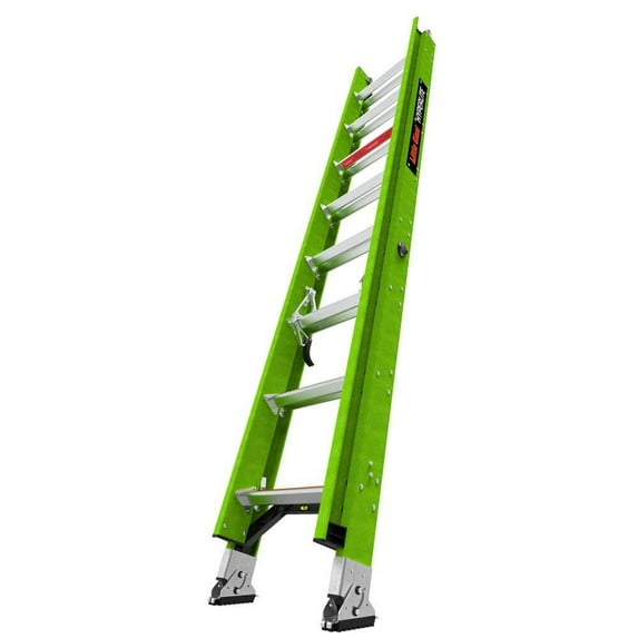 Little Giant Ladders B2239415 16 ft. Hyperlight Type IAA Fiberglass Extension Ladder - 17916 - Green - 375 lbs
